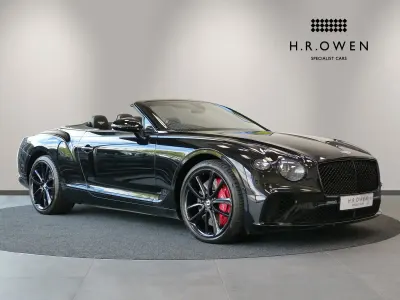 Used Bentley Continental GT Convertible 2019 Black Cabriolet