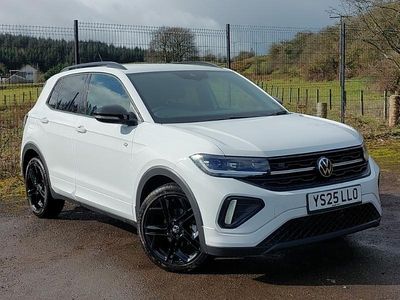 Used VW T-Cross Black Edition 115 HP (84 kW) 2025 White SUV