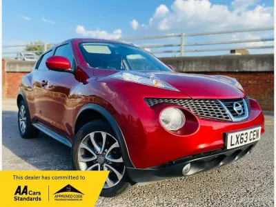 Used Nissan Juke Tekna 117 HP (86 kW) 2013 Red SUV