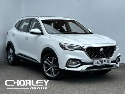 Begagnad MG HS Exclusive 162 HK (119 kW) 2021 Vit SUV