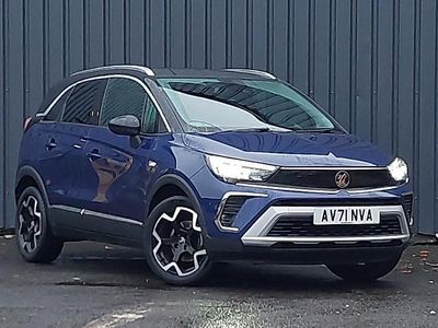 Used Vauxhall Crossland Ultimate 2021 Blue SUV