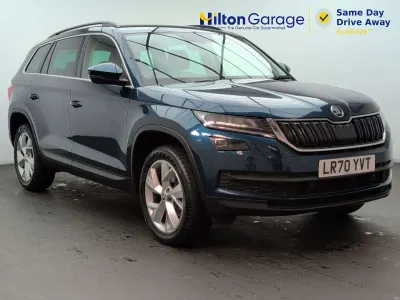 Used Skoda Kodiaq SE L 150 HP (110 kW) 2020 Blue SUV