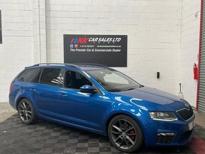 Used Skoda Octavia vRS 184 HP (135 kW) 2016 Blue Hatchback