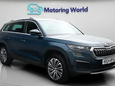 Used Skoda Kodiaq SE L Executive 150 HP (110 kW) 2024 Blue SUV