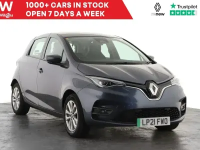 Usado Renault Zoe Iconic 80 kW (109 HP) 2021 Cinzento Citadino