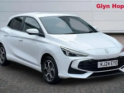 Used MG MG3 Trophy 194 HP (142 kW) 2024 White Hatchback