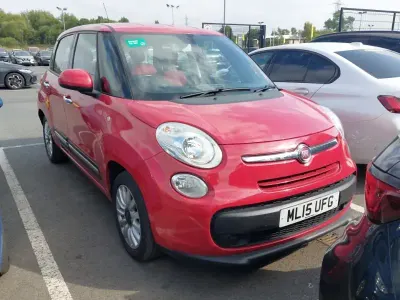 Used Fiat 500L Pop Star 95 HP (69 kW) 2015 Red MPV