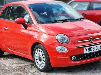 Pink Used 2020 Fiat 500 Lounge Hatchback | £7,295 (Fair price)