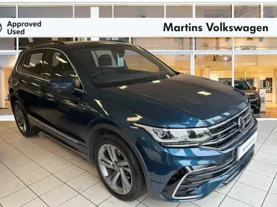 Used VW Tiguan R-line Edition 150 HP (110 kW) 2023 Blue SUV