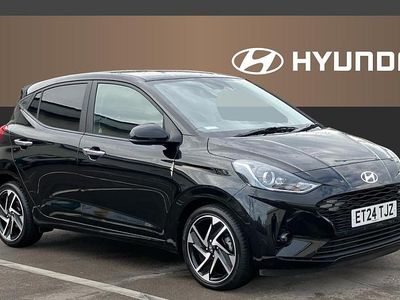 Black Used 2024 Hyundai i10 Premium Hatchback | £14,698 (Fair price)