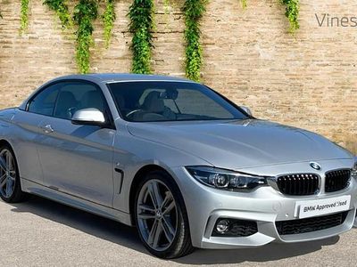 Used BMW 420 M Sport 181 HP (133 kW) 2019 Silver Cabriolet