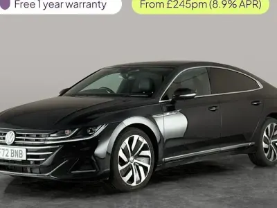 Used VW Arteon R-line 150 HP (110 kW) 2022 Black Hatchback