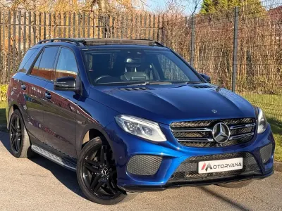 Used Mercedes GLE43 AMG Edition 390 HP (286 kW) 2018 Blue SUV