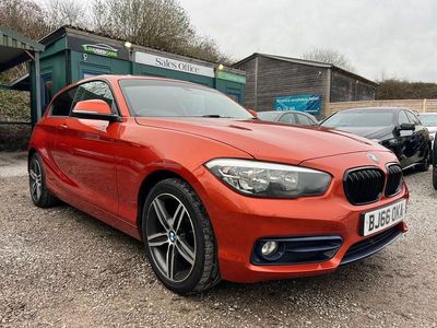 Used BMW 116 Sport Line 2016 Orange Hatchback