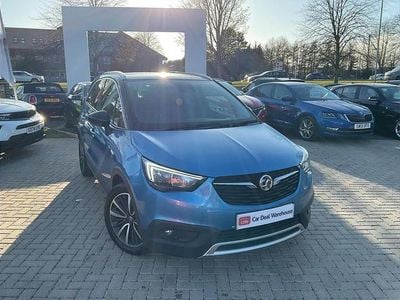 Used Vauxhall Crossland X Elite 80 HP (58 kW) 2018 Blue SUV