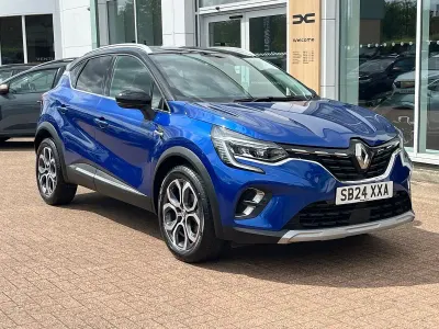 Used Renault Captur Techno 91 HP (66 kW) 2024 Blue  SUV