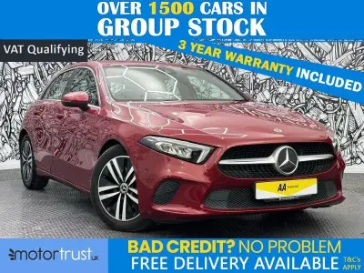 Used Mercedes A200 Executive 150 HP (110 kW) 2021 Red Hatchback
