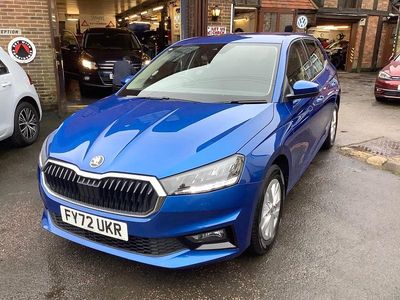 Used Skoda Fabia Comfort 2022 Blue Hatchback