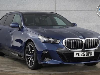 Blue Used 2025 BMW 530e M Sport Estate | £43,895 (Super price)