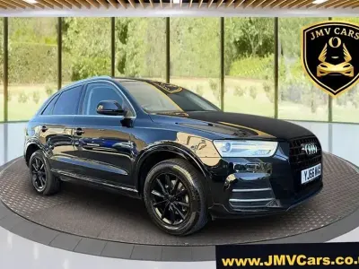 Begagnad Audi Q3 150 HK (110 kW) 2017 Svart SUV
