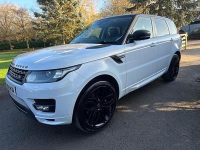 White Used 2015 Land Rover Range Rover Sport Autobiography Dynamic SUV | £17,995 (Good price)