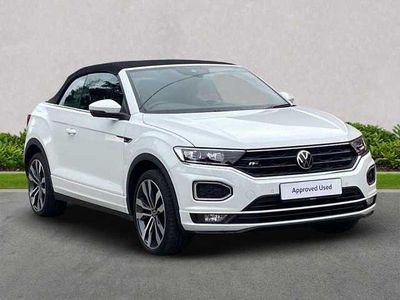 White Used 2022 VW T-Roc R-line SUV | £19,908 (Good price)