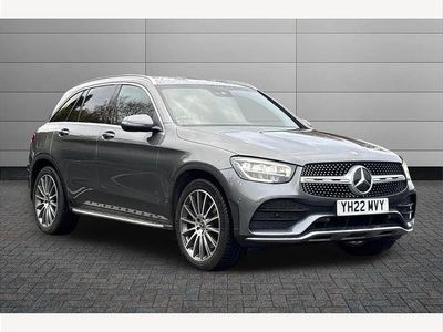 Grey Used 2022 Mercedes GLC220 AMG Line Premium SUV | £29,603 (A bit pricey)