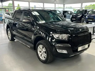 Used Ford Ranger Wildtrack 200 HP (147 kW) 2017 Black Pickup