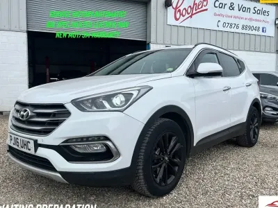 Used Hyundai Santa Fe Premium 200 HP (147 kW) 2016 White SUV