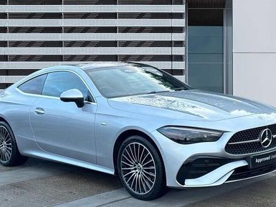 Silver Used 2025 Mercedes CLE300 AMG Line Premium Plus Coupe | £52,491 (Fair price)