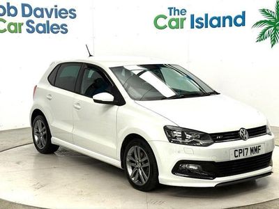 White Used 2017 VW Polo R-line Hatchback | £10,350 (Fair price)