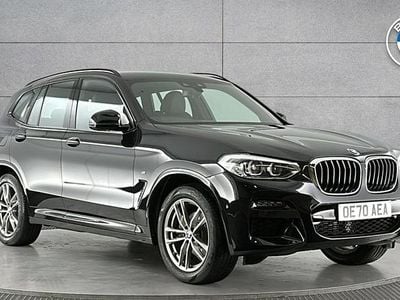 Black Used 2020 BMW X3 M Sport SUV | £27,450 (Good price)