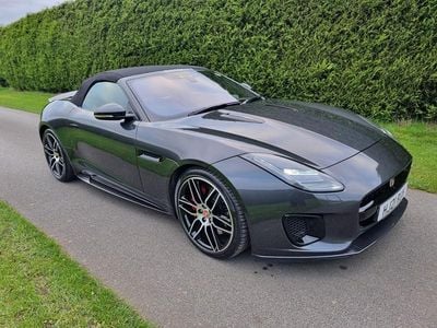 Used Jaguar F-Type Chequered Flag 340 HP (250 kW) 2021 Grey Cabriolet