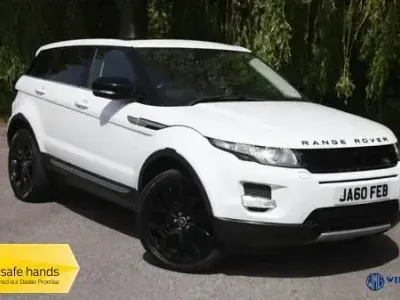 Käytetty Land Rover Range Rover evoque Prestige 190 HP (139 kW) 2013 Valkoinen Katumaasturi