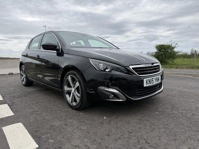 Used Peugeot 308 Allure 130 HP (95 kW) 2015 Black Hatchback