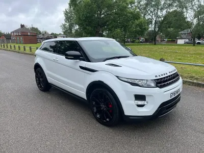 Used Land Rover Range Rover evoque Dynamic 2011 White Coupe