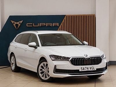 White Used 2024 Skoda Superb SE L Estate | £26,998 (A bit pricey)
