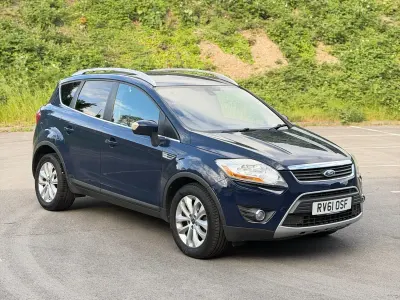 Used Ford Kuga Titanium 163 HP (119 kW) 2011 Blue SUV