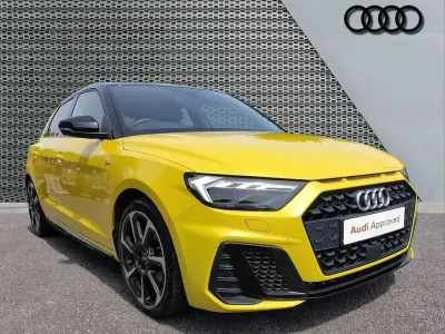 Used Audi A1 Black Edition 147 HP (108 kW) 2023 Yellow SUV