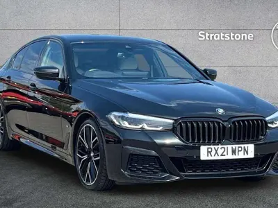 Used BMW 530 M Sport 286 HP (210 kW) 2021 Black Sedan