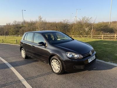 Used VW Golf VI S 105 HP (77 kW) 2010 Black Hatchback