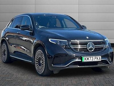 Used Mercedes EQC400 AMG Line Premium 300 kW (408 HP) 2023 Black SUV