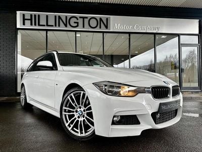 Begagnad BMW 320 M Sport 2015 Vit Kombi