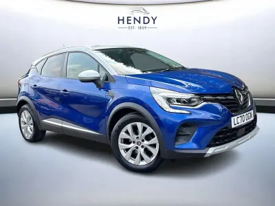 Used Renault Captur Iconic 100 HP (73 kW) 2020 Blue/grey  SUV