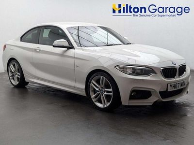 Used BMW 220 M Sport 190 HP (139 kW) 2017 White Coupe