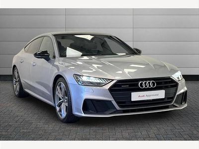 Usado Audi A7 Black Edition 204 HP (150 kW) 2021 Prateado Sedan
