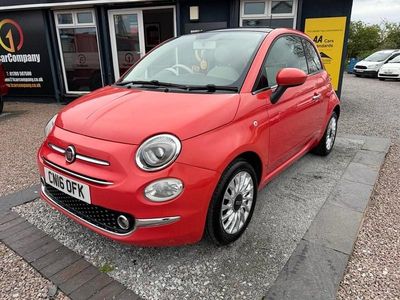Usado Fiat 500 Lounge 69 HP (50 kW) 2016 Rosa Citadino