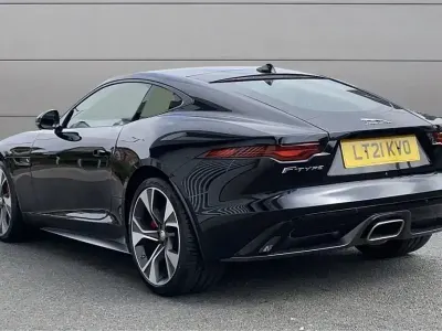 Used Jaguar F-Type First Edition 300 HP (220 kW) 2021 Black Coupe