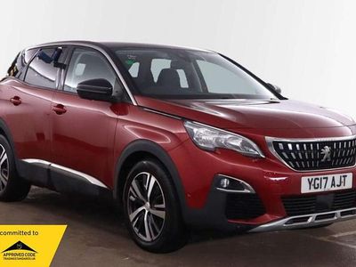 Red Used 2017 Peugeot 3008 Allure Hatchback | £9,150 (Fair price)