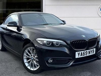 Used BMW 220 Sport Line 187 HP (137 kW) 2019 Black Coupe